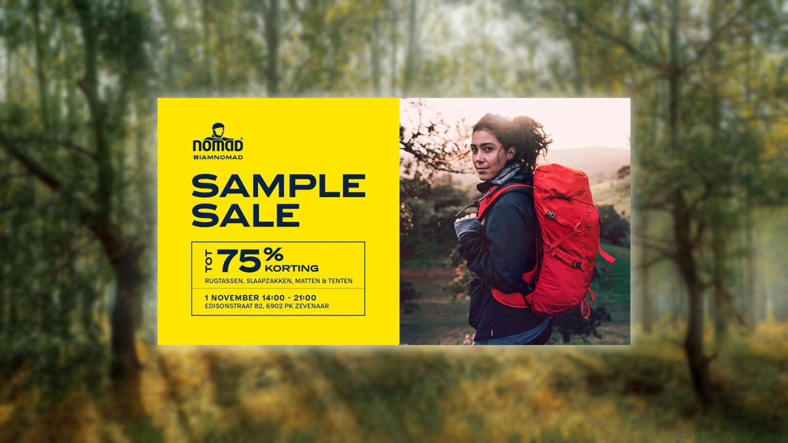 Nomad sample sale november 10`9